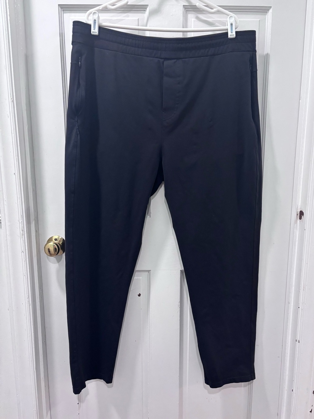 Public Rec Men’s All Day Every Day Pull On Pants Size 42x32 Black *Flawed*